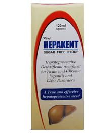 Kent Hepakent Syrup 120ml (acute And Chronic Hepatitis, Liver Tonic)